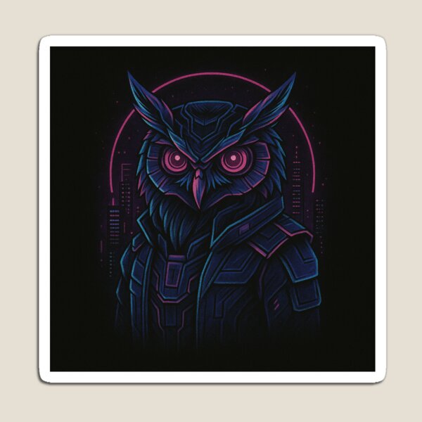 Item preview, Techno Owl Watcher designed and sold by WornUp.