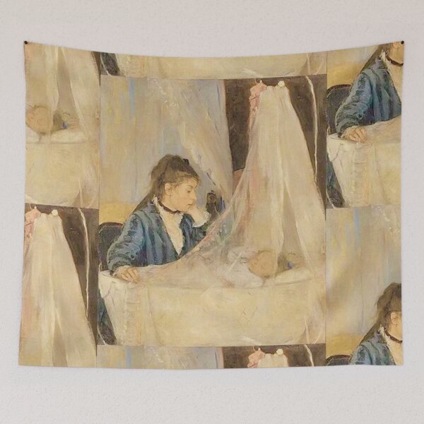 Item preview, The Cradle by Berth Morisot (Famous, female, French, impressionist artist)  designed and sold by CristalleLisa.