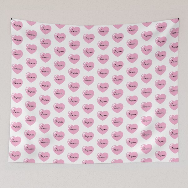 Item preview, Imani Name with pink Heart  designed and sold by Monika Howarth.