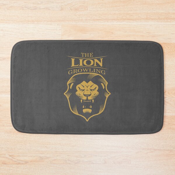 Item preview, Growling Lion – Golden Silhouette designed and sold by SMLX-fashion.