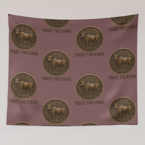 Item preview, Taurus Zodiac Emblem – Trust the Stars Brass Design designed and sold by © Zenscape Studio 2025.