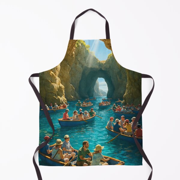 Item preview, Flood of tourists in stalactite cave designed and sold by Sigtrix.