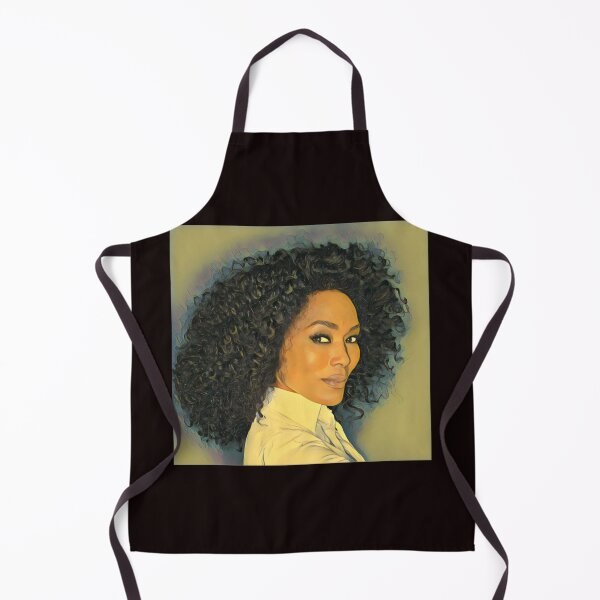 Item preview, Angela Bassett side portrait designed and sold by Pinkgnomie.