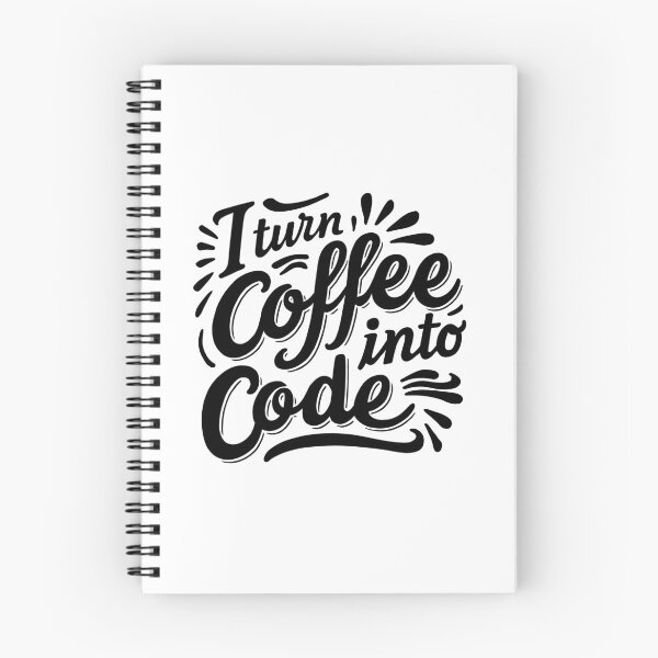 Item preview, I Turn Coffee Into Code designed and sold by a-salah.