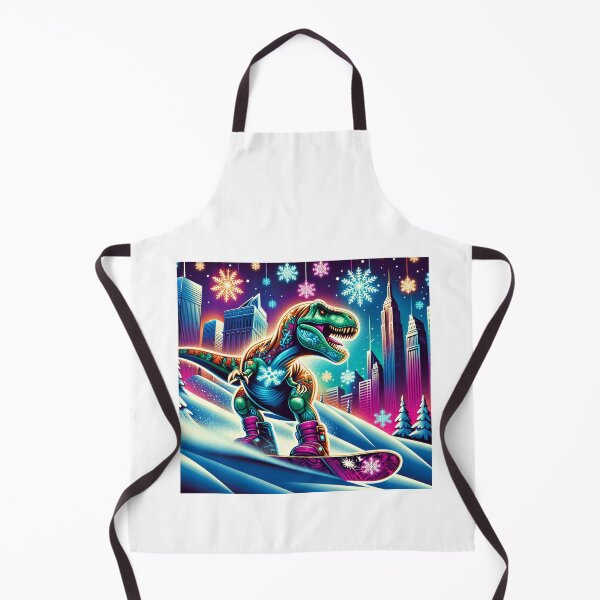 Item preview, DINOSAUR PLAYING SKATEBOARD designed and sold by Catalina Kate.