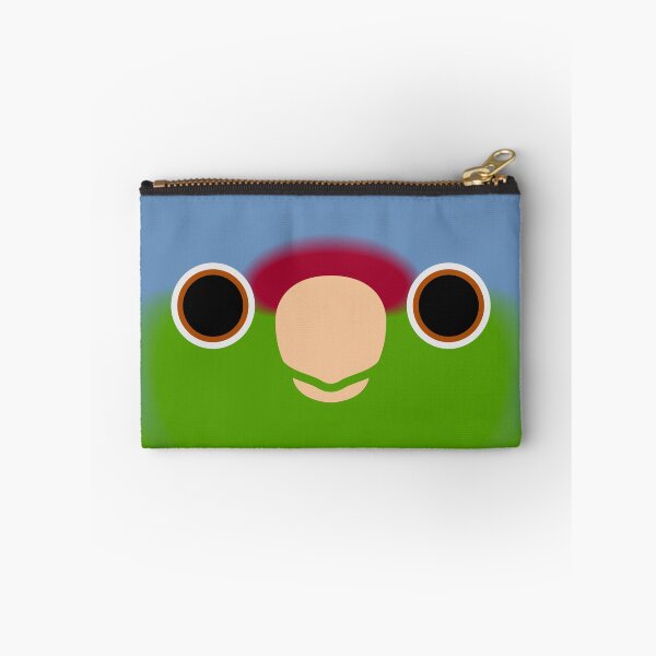 Item preview, The face of a Lilac-crowned amazon designed and sold by INKOYADO.