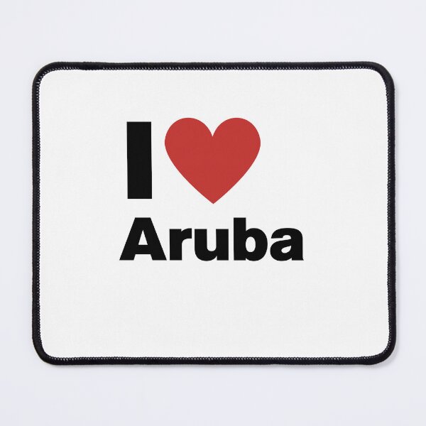 Item preview, I Love Aruba – Caribbean Paradise Vibes designed and sold by CapriCreatives.