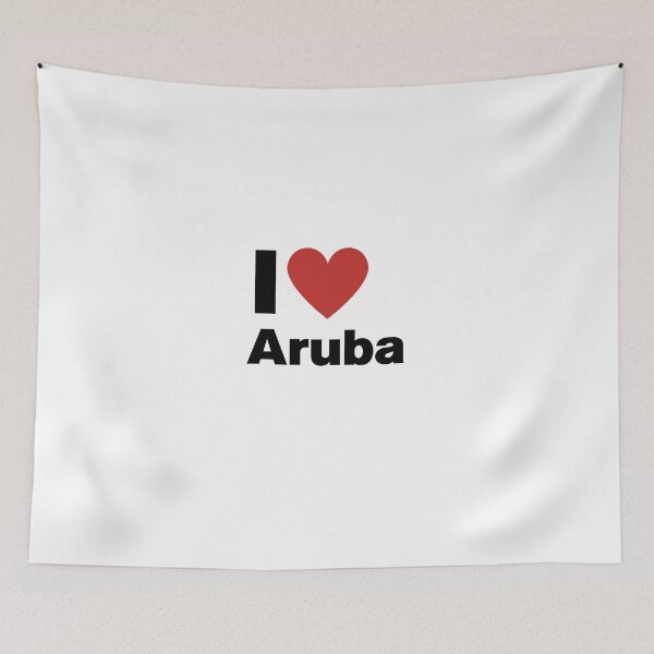 Item preview, I Love Aruba – Caribbean Paradise Vibes designed and sold by CapriCreatives.