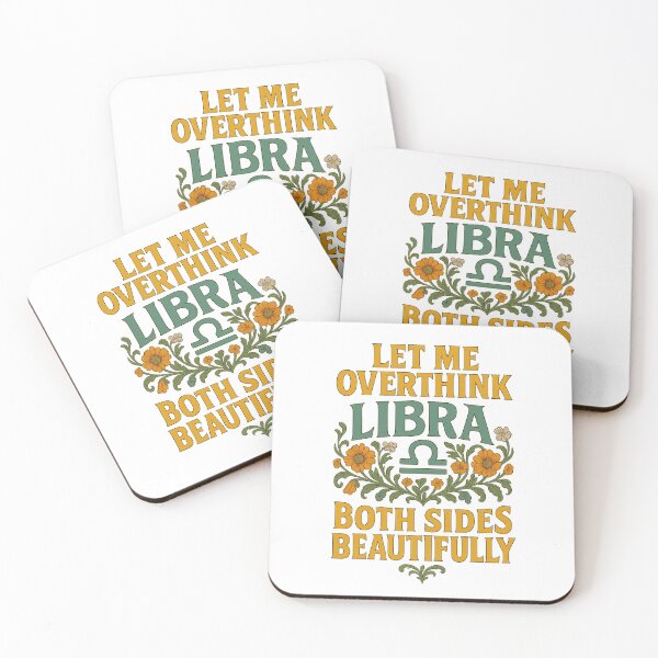 Item preview, Libra “Let me overthink both sides beautifully.” Art Nouveau T-Shirt | Funny Libra Gift designed and sold by MySpiritTravels.
