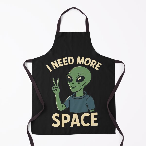 Item preview, I Need More Space – Overwhelmed Alien Design designed and sold by Kindloom.