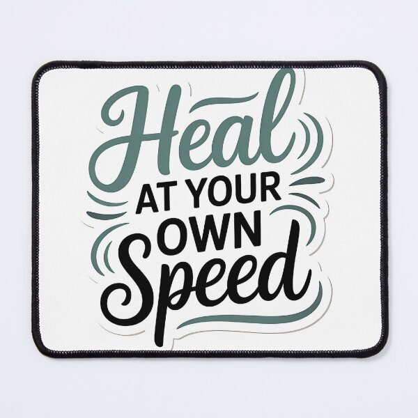 Item preview, Heal at Your Own Speed designed and sold by Momo7Designs.
