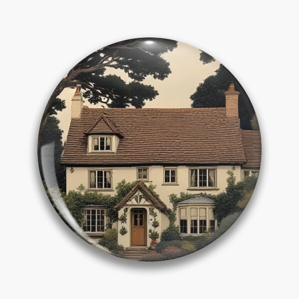 Item preview, Enchanted English Cottage and Magic Flowers designed and sold by SoniaSarkali.