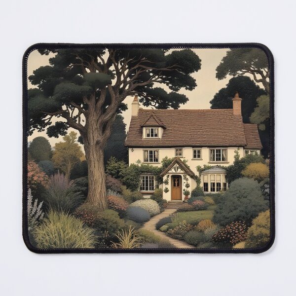 Item preview, Enchanted English Cottage and Magic Flowers designed and sold by SoniaSarkali.
