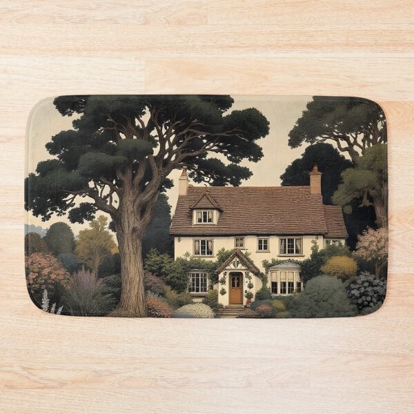 Item preview, Enchanted English Cottage and Magic Flowers designed and sold by SoniaSarkali.