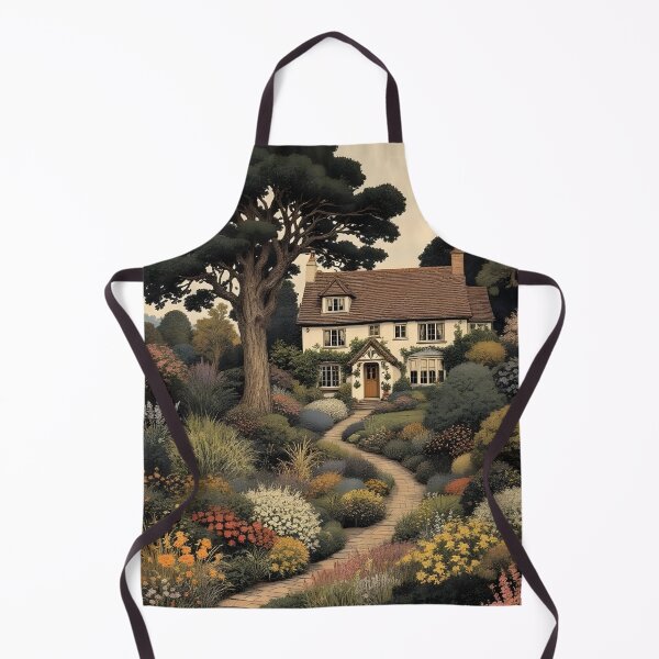 Item preview, Enchanted English Cottage and Magic Flowers designed and sold by SoniaSarkali.