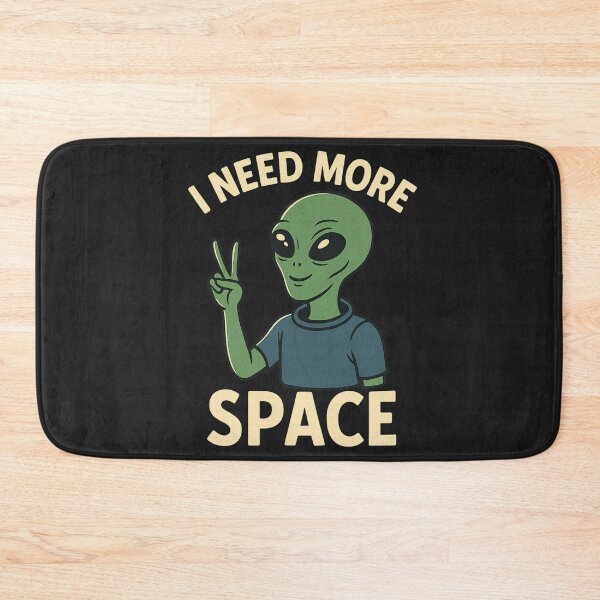 Item preview, I Need More Space – Overwhelmed Alien Design designed and sold by Kindloom.