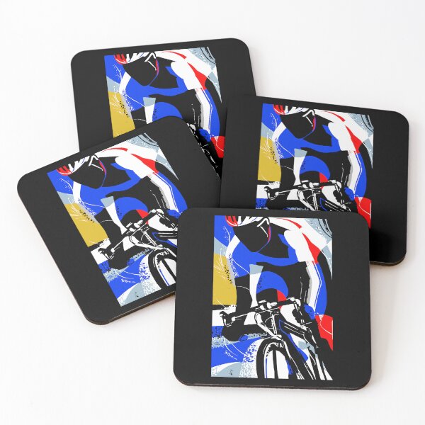 Item preview, Road Bike Abstract Peloton Leader designed and sold by Fan Art Station .