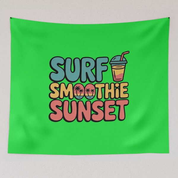 Item preview, Bali Indonesia Life – Surf. Smoothie. Sunset. Tropical Design designed and sold by Timeless Design.