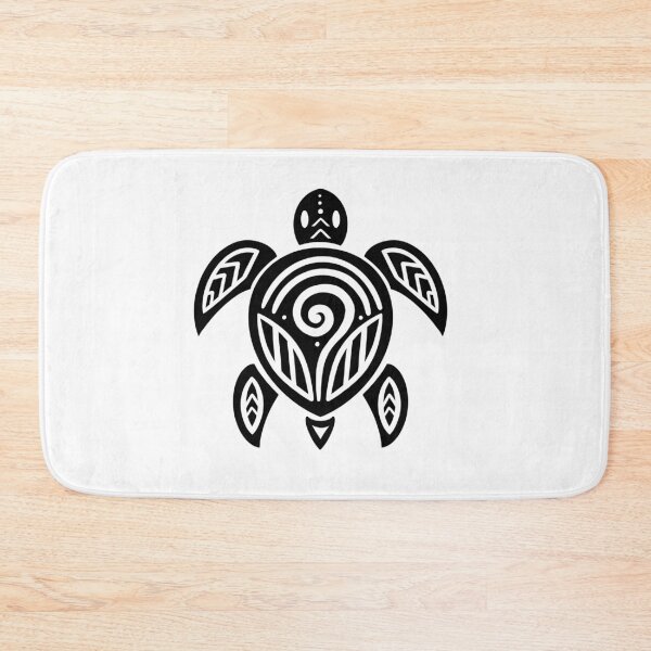 Item preview, Minimalist Maori tribal style turtle  designed and sold by JuKoArt.