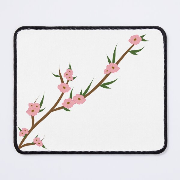 Item preview, Blossom Branch – Minimal Floral Illustration designed and sold by Kanchana-93.