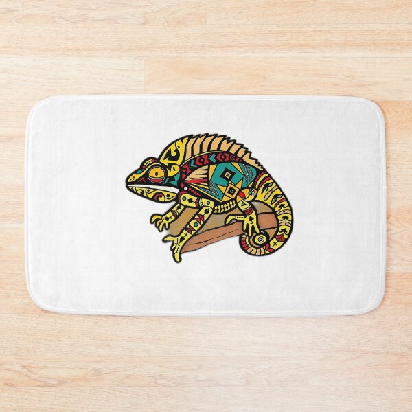 Item preview, Tribal Patterned Chameleon Artwork designed and sold by sharon1210.