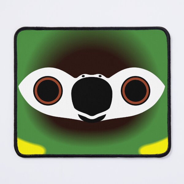 Item preview, The face of a Golden-collared macaw designed and sold by INKOYADO.