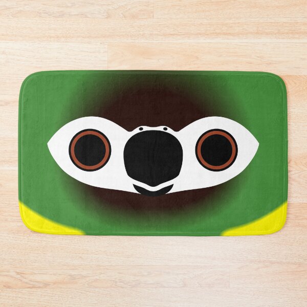 Item preview, The face of a Golden-collared macaw designed and sold by INKOYADO.