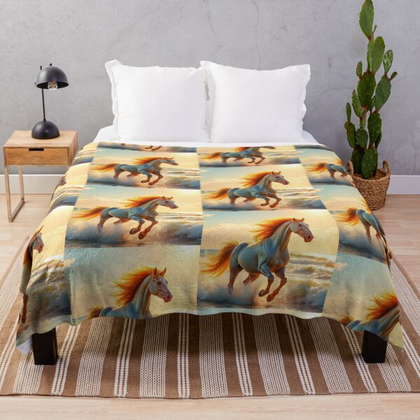 Item preview, Horse running at the beach  designed and sold by Dogandesighn.