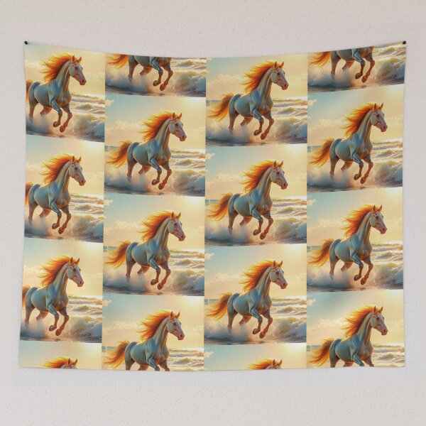 Item preview, Horse running at the beach  designed and sold by Dogandesighn.