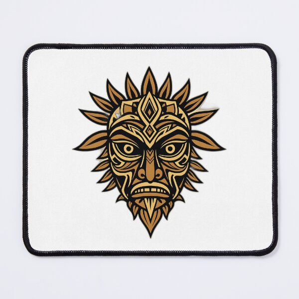 Item preview, Tribal Geometric Pattern Mask designed and sold by sharon1210.