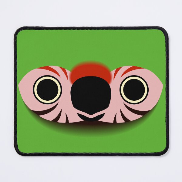 Item preview, The face of a Great green macaw designed and sold by INKOYADO.