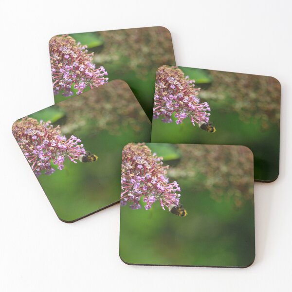Item preview, Honey bee on flowers designed and sold by sammbramm.