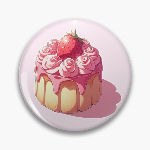 Item preview, Anime Cake – Colorful Kawaii Dessert | Cute Manga Style Food designed and sold by Sugar Wisdom .
