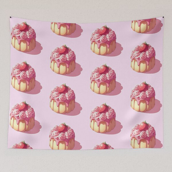 Item preview, Anime Cake – Colorful Kawaii Dessert | Cute Manga Style Food designed and sold by Sugar Wisdom .
