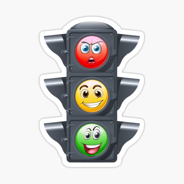 Artikel-Vorschau von lustige Ampeln, Emoji-Ausdrücke, designt und verkauft von BUTTER7FLY.