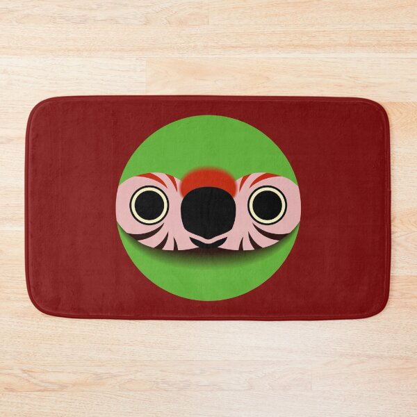 Item preview, The face of a Great green macaw designed and sold by INKOYADO.