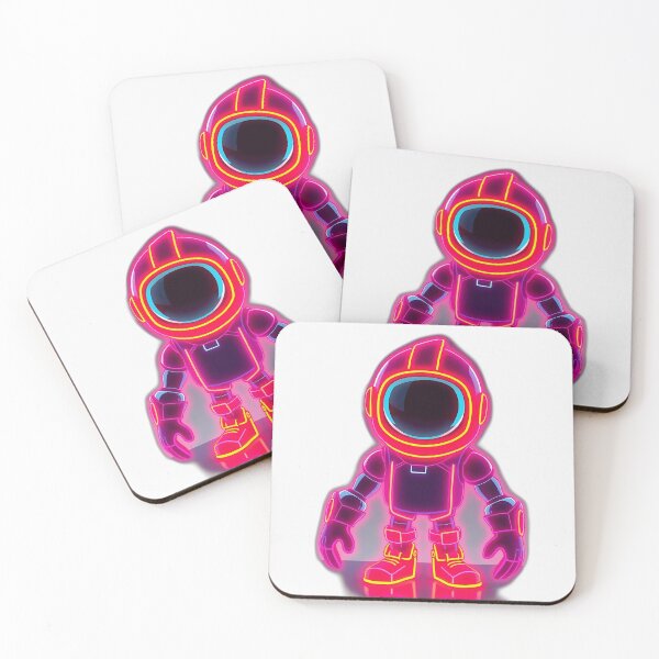 Item preview, Retro Neon Video Game Character designed and sold by sharon1210.
