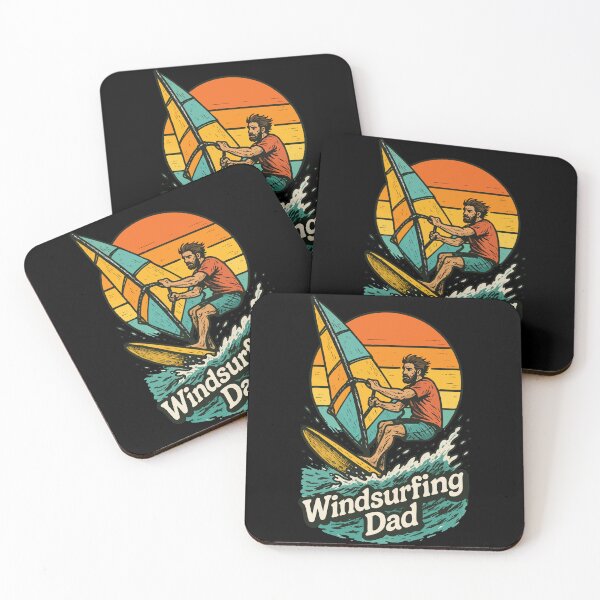 Item preview, Windsurfing Dad Retro designed and sold by TomFrontierArt.