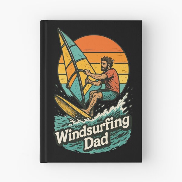Item preview, Windsurfing Dad Retro designed and sold by TomFrontierArt.