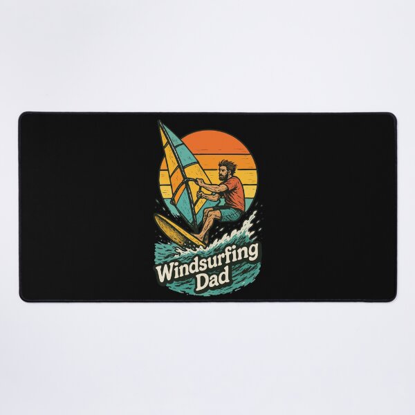 Item preview, Windsurfing Dad Retro designed and sold by TomFrontierArt.
