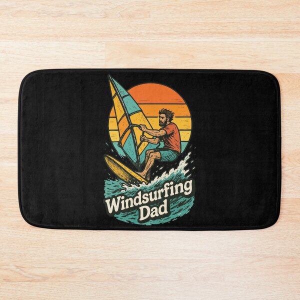 Item preview, Windsurfing Dad Retro designed and sold by TomFrontierArt.