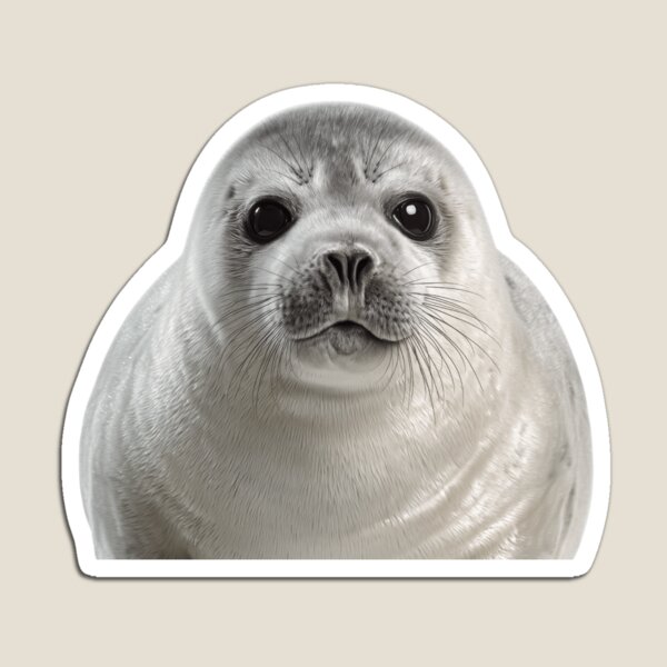 Item preview, Adorable Baby Seal for Cute Seal lovers designed and sold by LazyOwlStore.