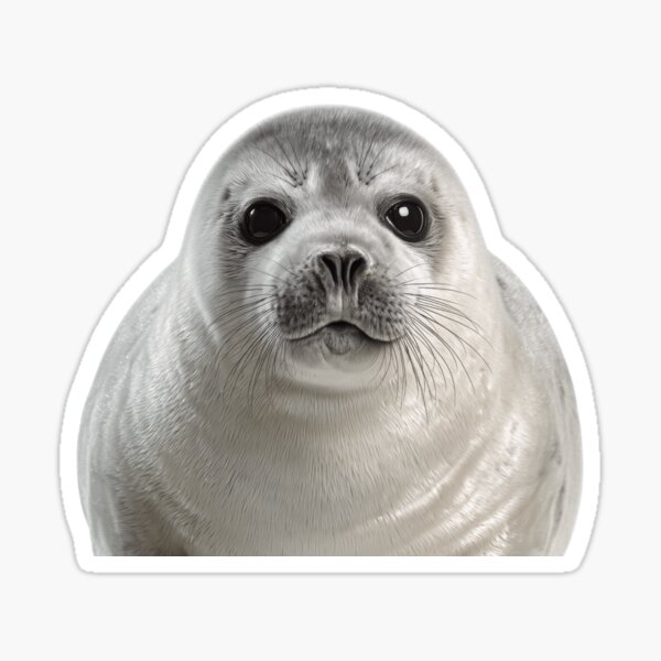 Item preview, Adorable Baby Seal for Cute Seal lovers designed and sold by LazyOwlStore.