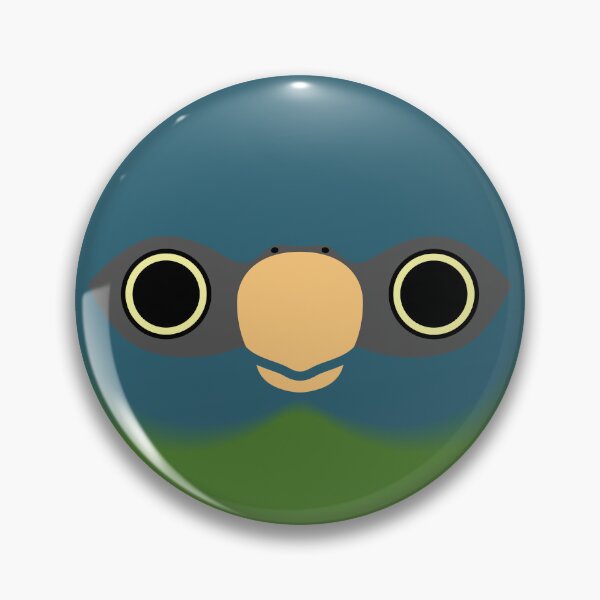 Item preview, The face of a Blue-headed macaw designed and sold by INKOYADO.