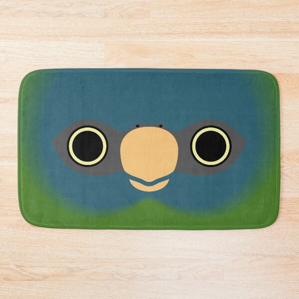 Item preview, The face of a Blue-headed macaw designed and sold by INKOYADO.