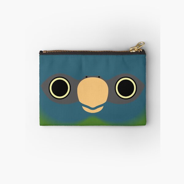 Item preview, The face of a Blue-headed macaw designed and sold by INKOYADO.