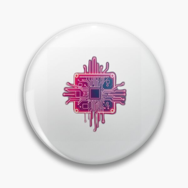 Item preview, Retro Neon Circuit Board Art designed and sold by sharon1210.
