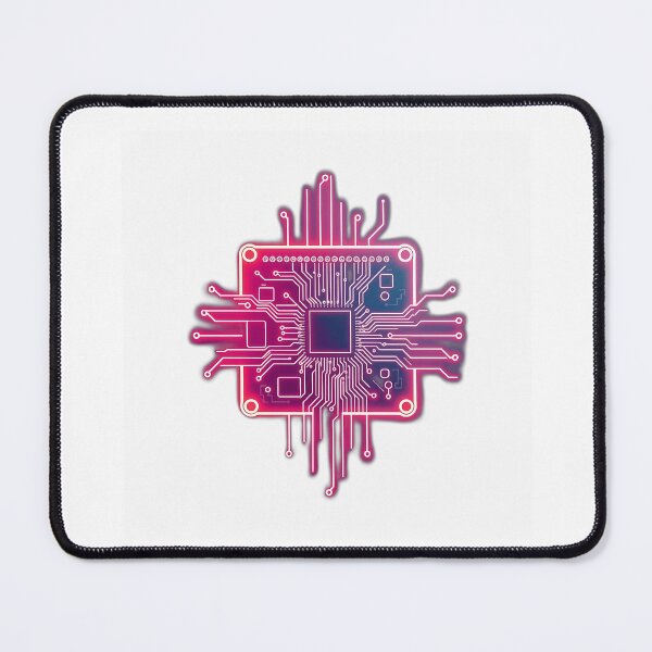 Item preview, Retro Neon Circuit Board Art designed and sold by sharon1210.