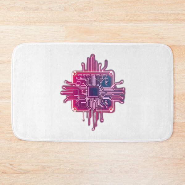 Item preview, Retro Neon Circuit Board Art designed and sold by sharon1210.