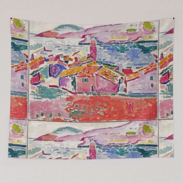 Item preview, Henri Matisse, "View of Collioure", 1905. Oil on canvas.  designed and sold by CristalleLisa.